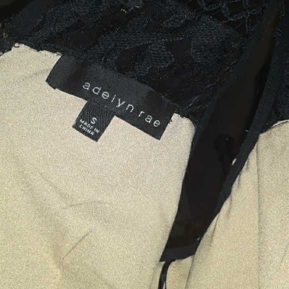 BEAUTIFUL BEAUTIFUL BLACK & BEIGE DRESS - Picture 6 of 8